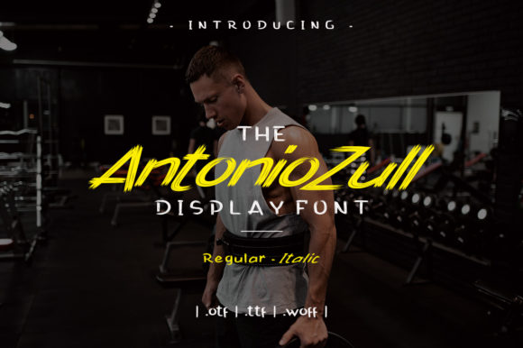 Antonio Zull: Elevate Your Brand with This Urban Display Font