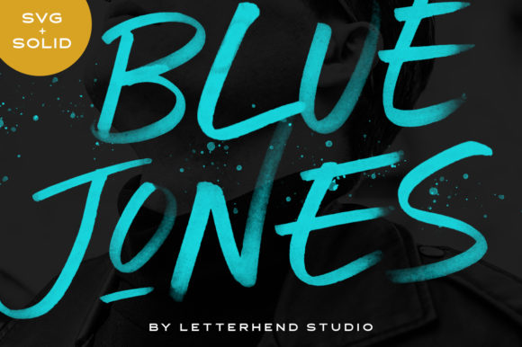 Blue Jones: The Urban Display Font for Bold Branding