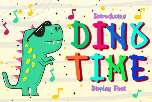 Boost Your Campaign with Dino Time Font