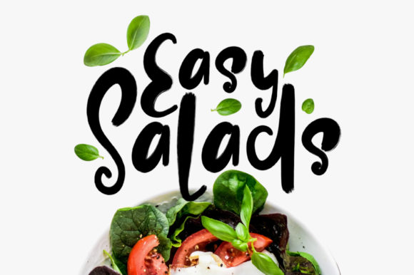 Boost Your Campaigns with Easy Salads Display Font
