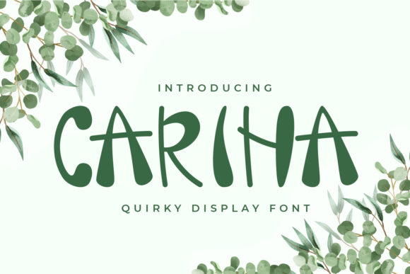 Bring Charm to Your Creations with Carina Font