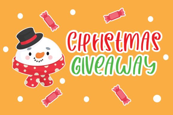 Christmas Giveaway: A Joyful Font for Editorial Charm