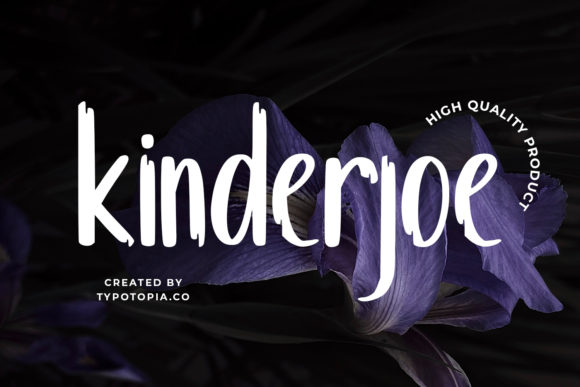Discover Kinderjoe: A Fun and Modern Display Typeface