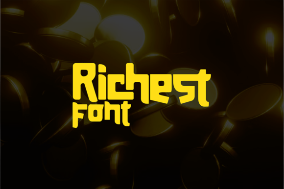 Discover Richest: A Unique Display Font for Editorial Design