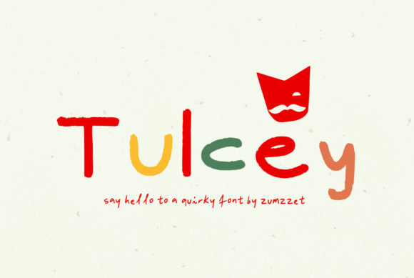 Exploring Tulcey: A Charming Display Font for Creative Projects