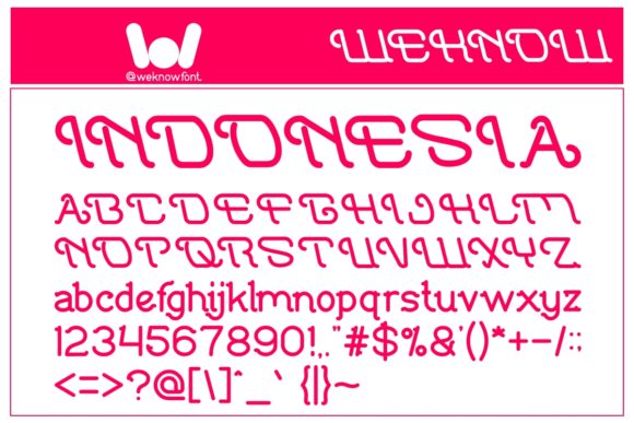 Indonesia Tanah Air Beta: A Stylish Display Font for Editorial Design