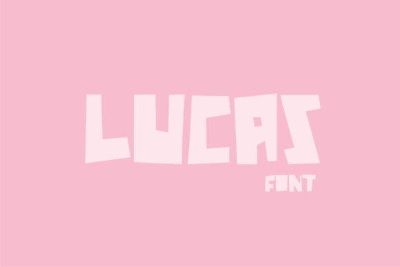 Lucas: A Quirky and Versatile Display Font for Creative Projects