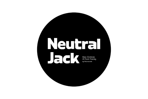 Neutral Jack: A Modern Display Font for Bold Projects