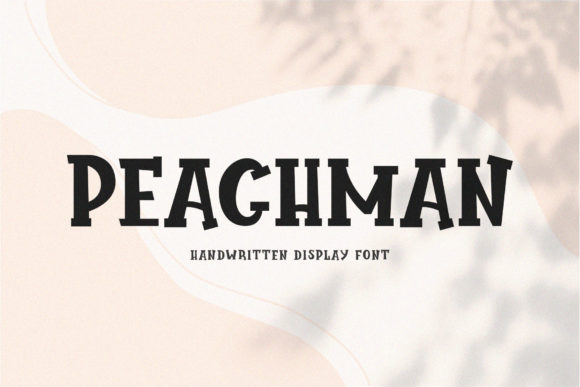 Peachman: A Charming Handwritten Font for Web Design