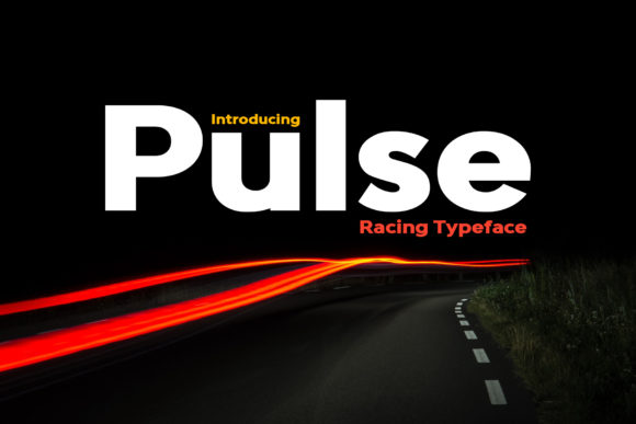 Pulse: A Bold and Simple Display Font for Editorial Design