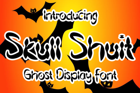 Skull Shuit: A Spooky Yet Charming Display Font for Web Design
