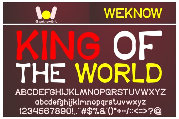 Transform Your Brand with King of the World Font