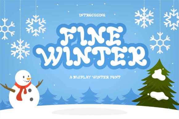 Unleash Creativity with Fine Winter Font